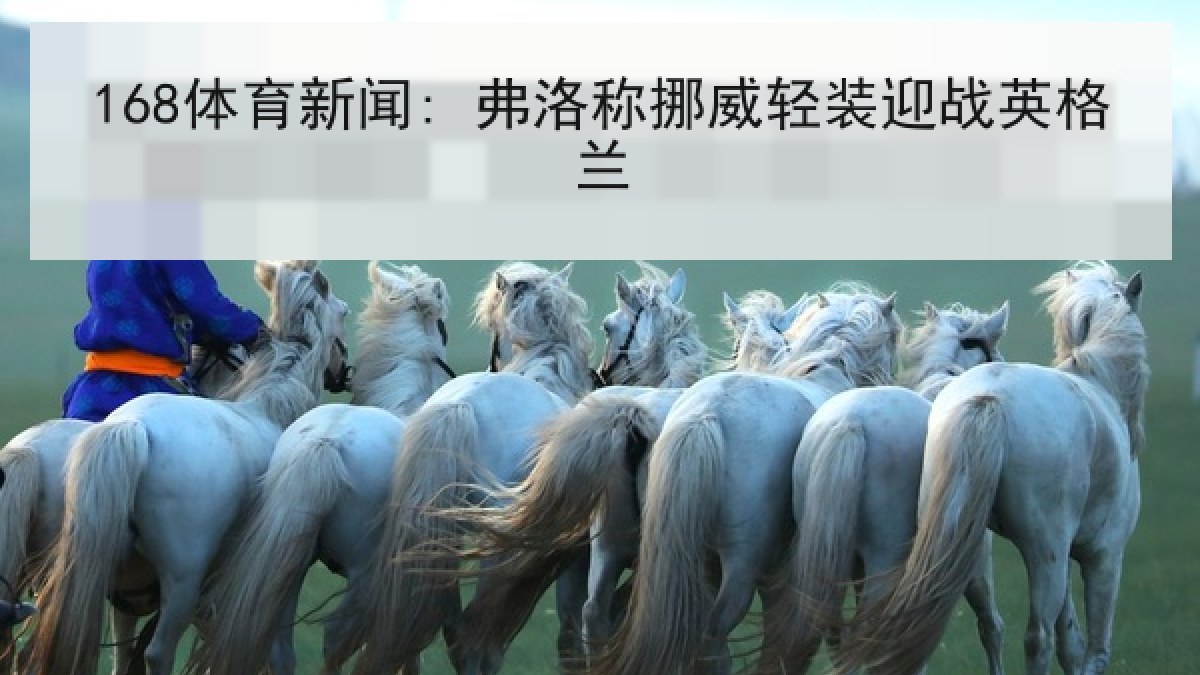 168体育新闻: 弗洛称挪威轻装迎战英格兰 168体育新闻: 弗洛称挪威轻装迎战英格兰